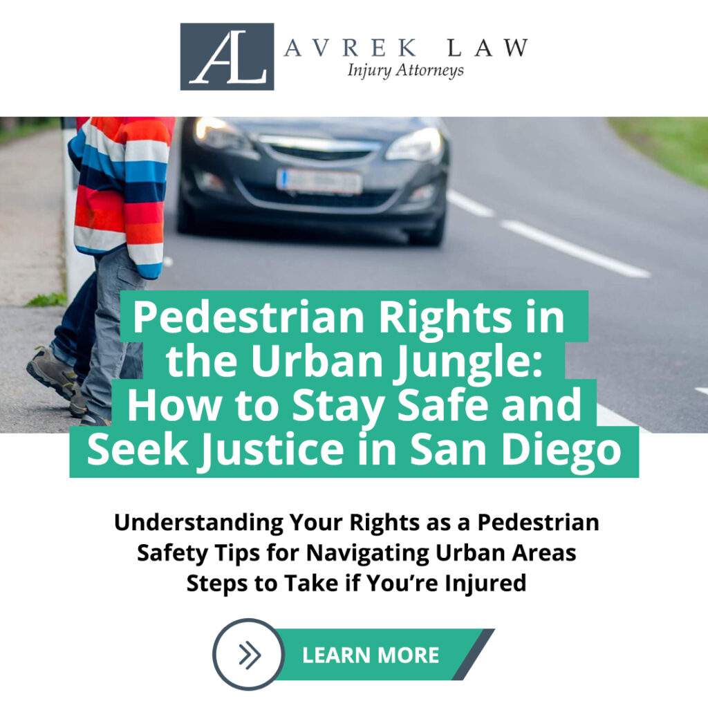 Featured image for Pedestrian Rights in the Urban Jungle: How to Stay Safe and Seek Justice in San Diego