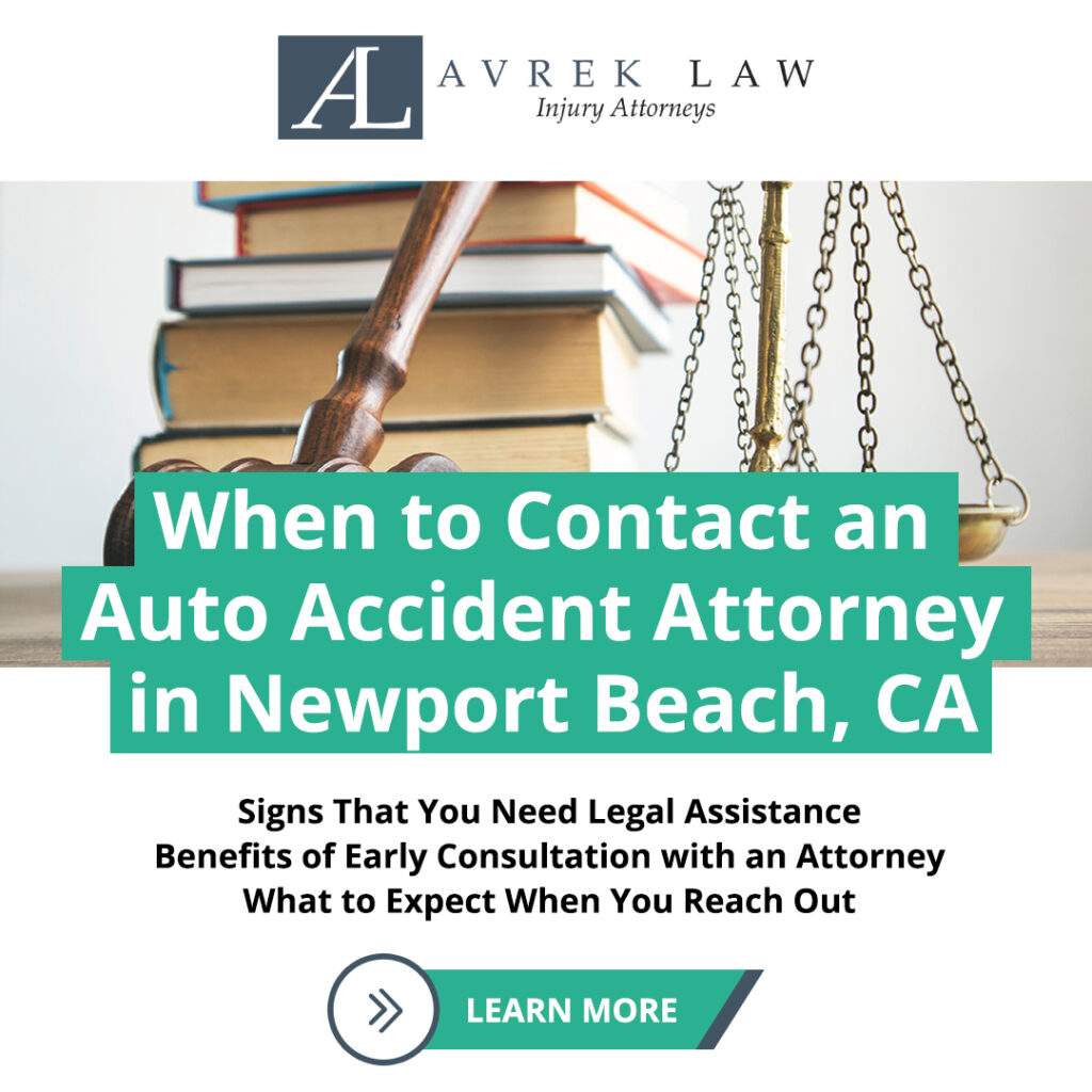 Featured image for When to Contact an Auto Accident Attorney in Newport Beach, CA