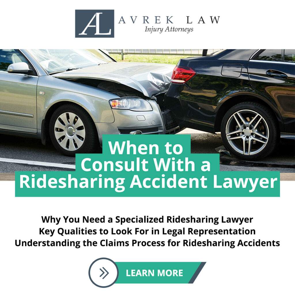 Featured image for When to Consult With a Ridesharing Accident Lawyer