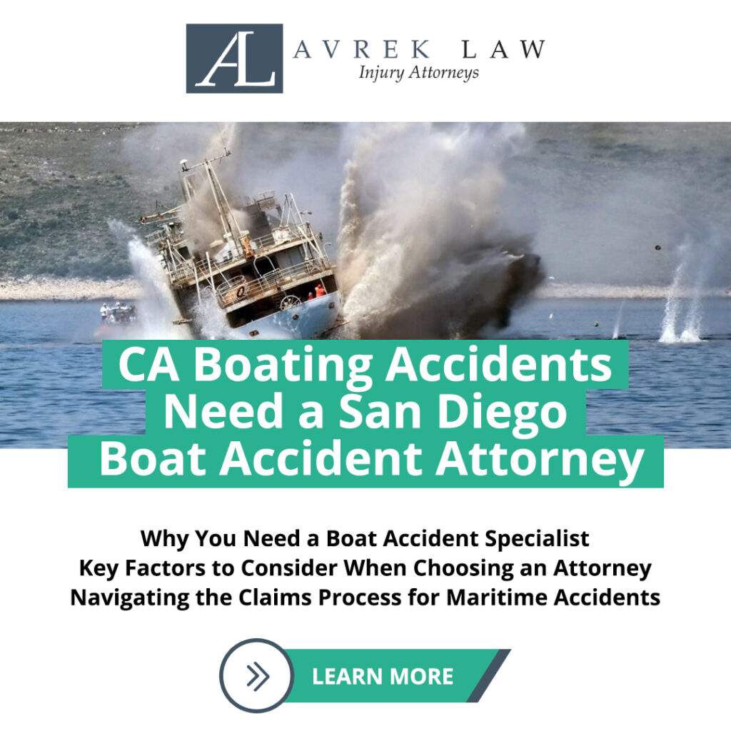 Featured image for CA Boating Accidents Need a San Diego Boat Accident Attorney