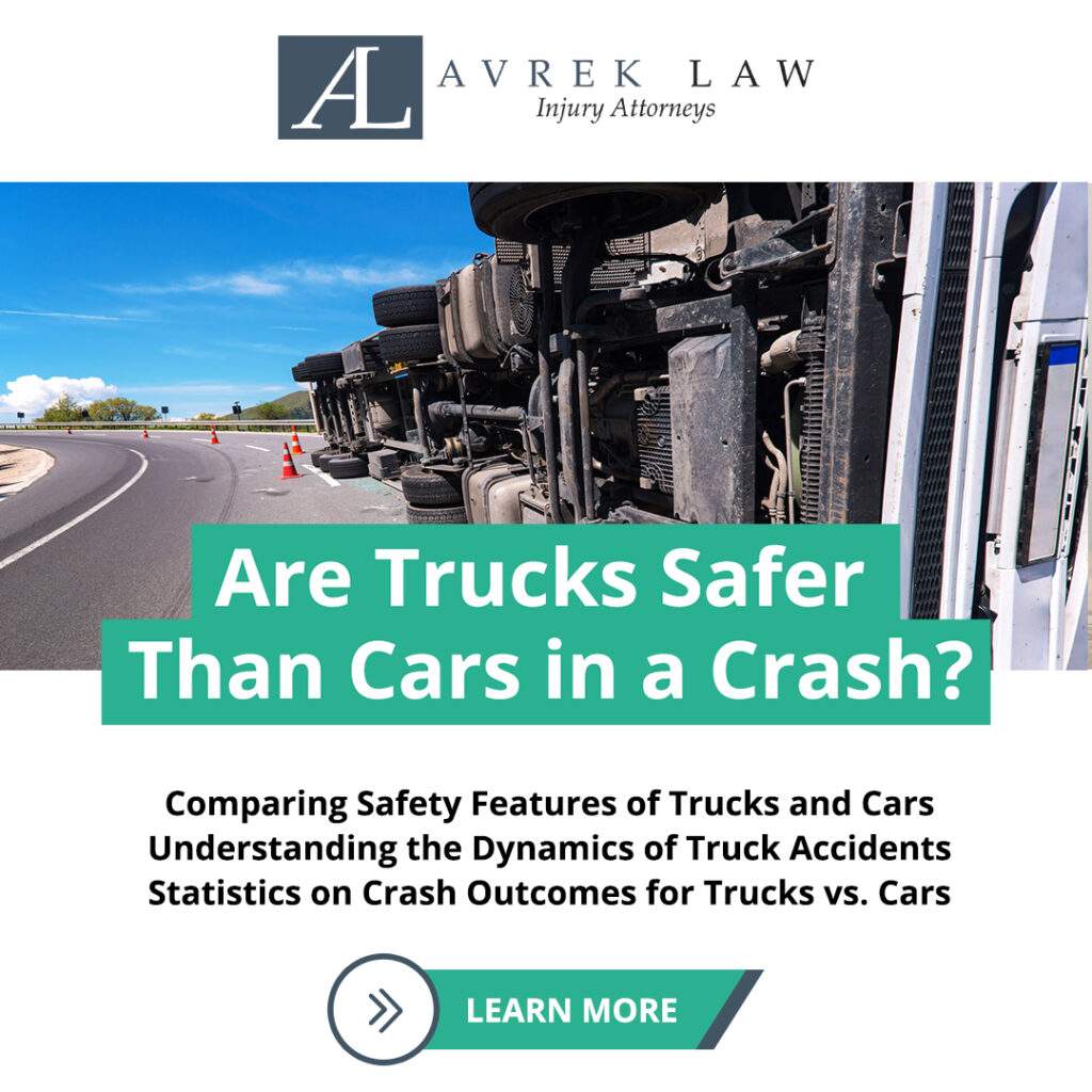 Featured image for Are Trucks Safer Than Cars in a Crash?