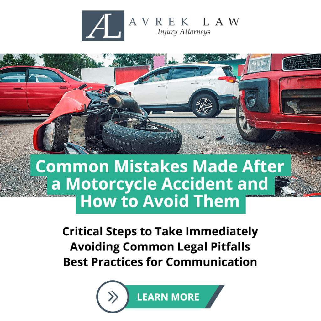 Featured image for Common Mistakes Made After a Motorcycle Accident and How to Avoid Them