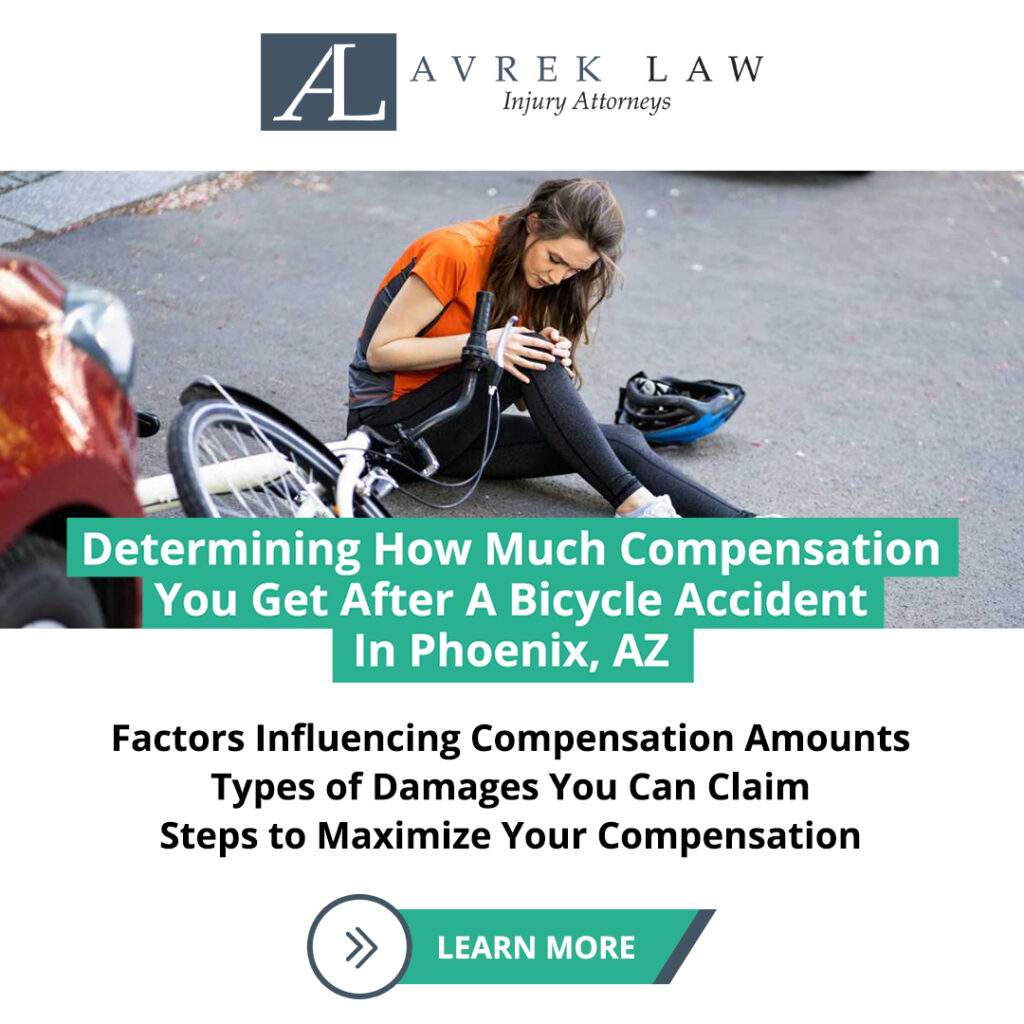 Featured image for Determining How Much Compensation You Get After A Bicycle Accident In Phoenix, AZ