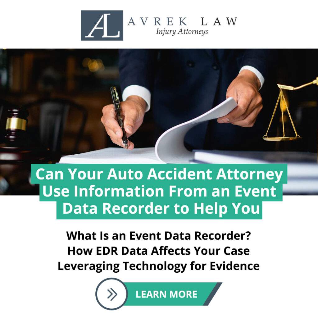 Featured image for Can Your Auto Accident Attorney Use Information From an Event Data Recorder to Help You