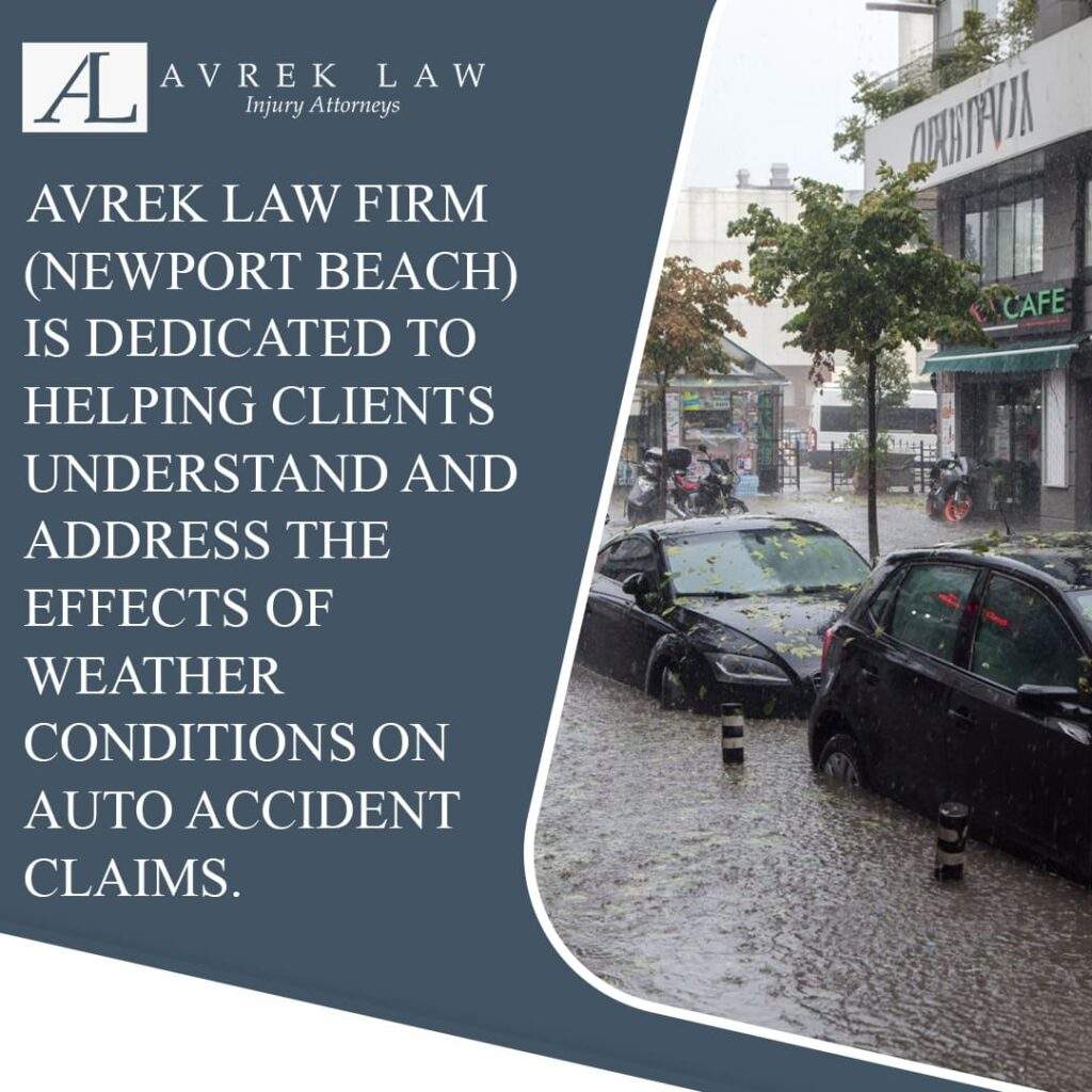 Avrek Law Firm is dedicated to helping clients understand and address the effects of weather conditions on auto accident claims