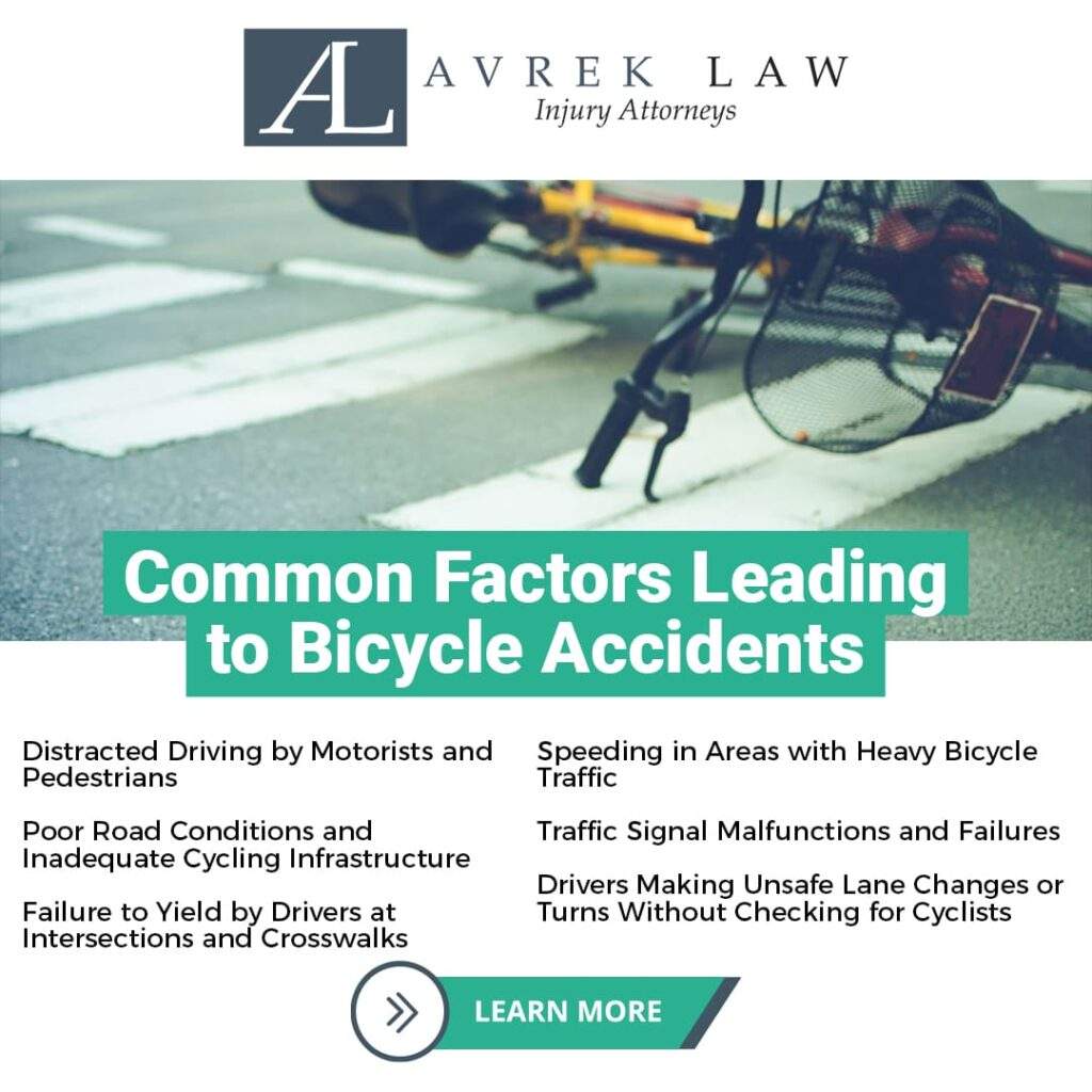 common factors leading to bicycle accidents