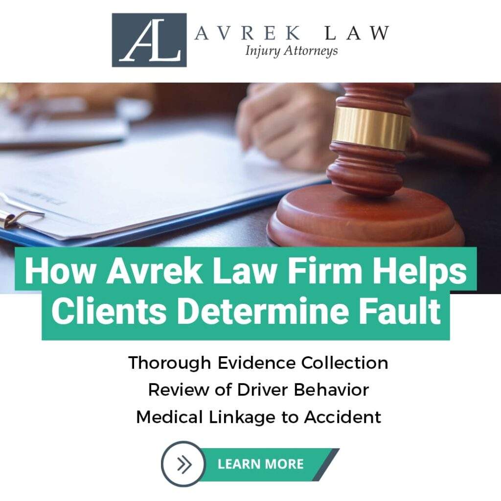 how avrek law firm helps clients determin fault