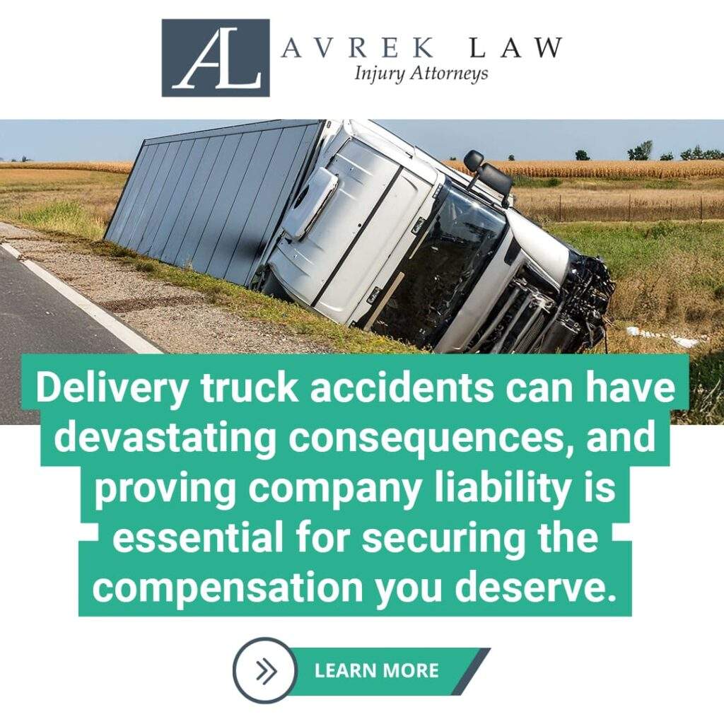 delivery truck accident