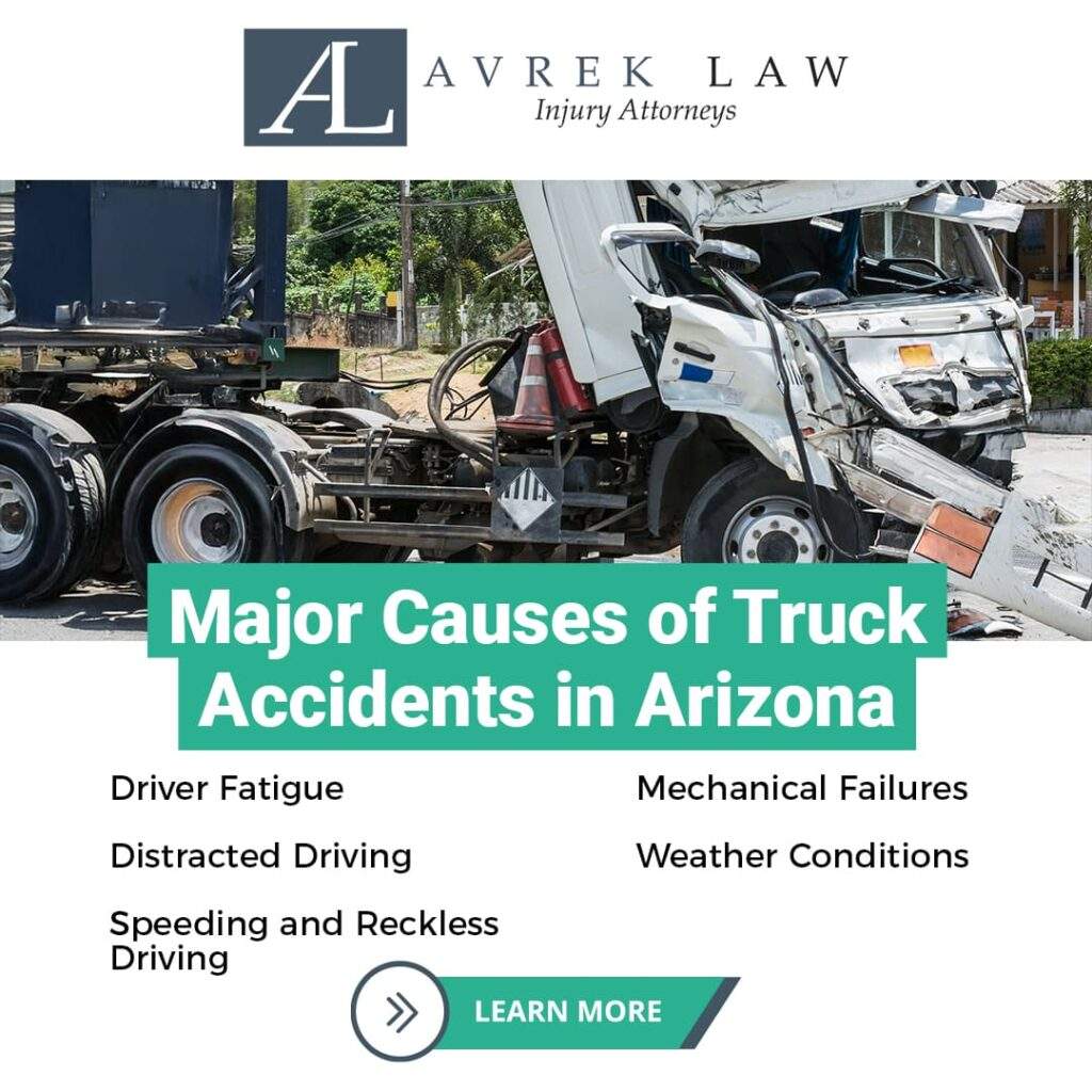 Featured image for Causes Of Truck Accidents In Arizona