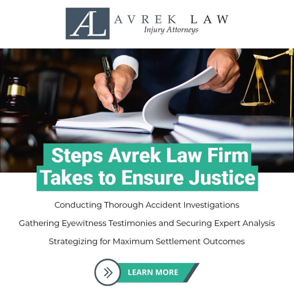 steps avrek law firm takes to ensure justice