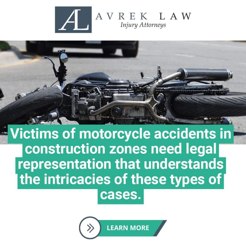 victims of motorcycle accidents in construction zones