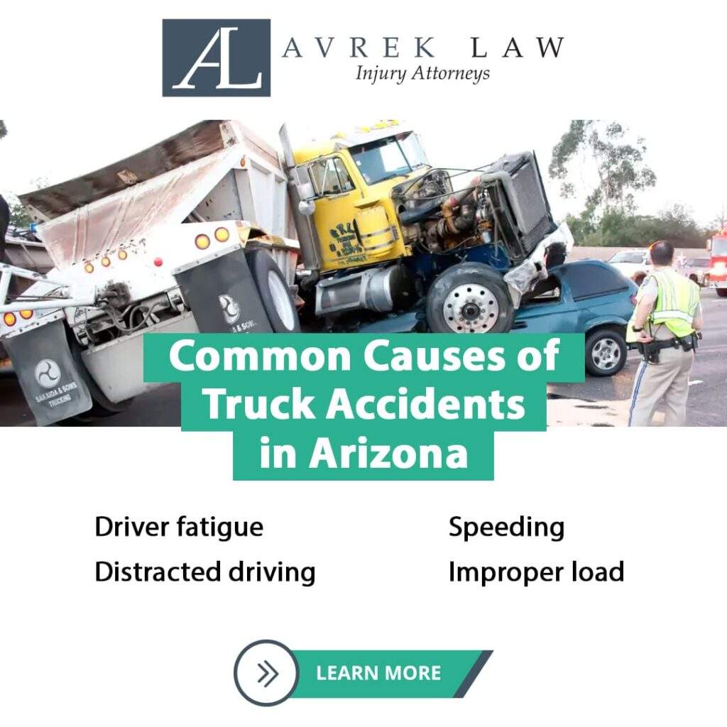 Common Causes of Truck Accidents in Arizona