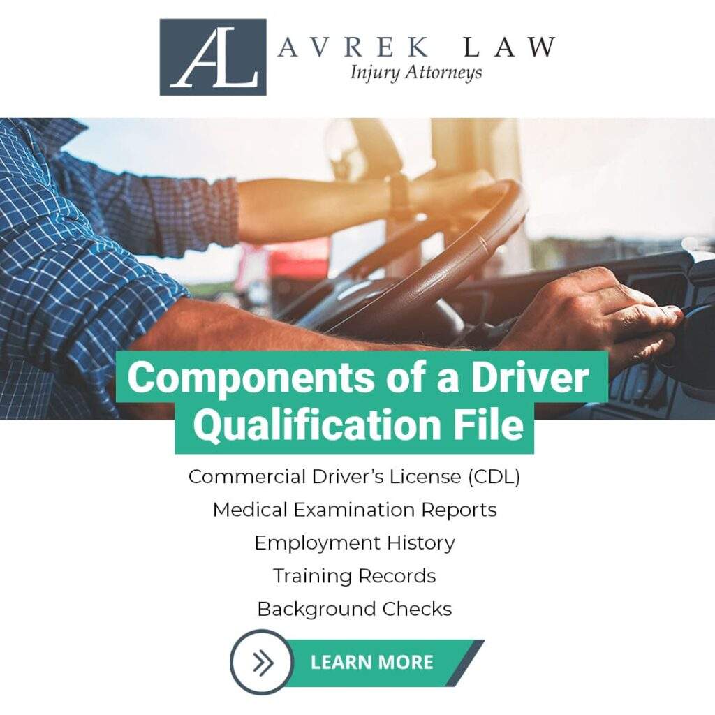 Featured image for How A Driver Qualification File Can Be Used In Truck Accident Cases