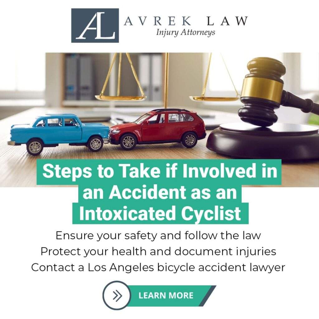 Steps to take if involved in an Accident as an Intoxicated Cyclist