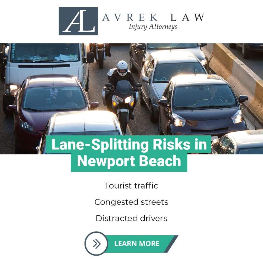 Featured image for Lane-Splitting in California: Legal and Safety Insights for Newport Beach Motorcyclists