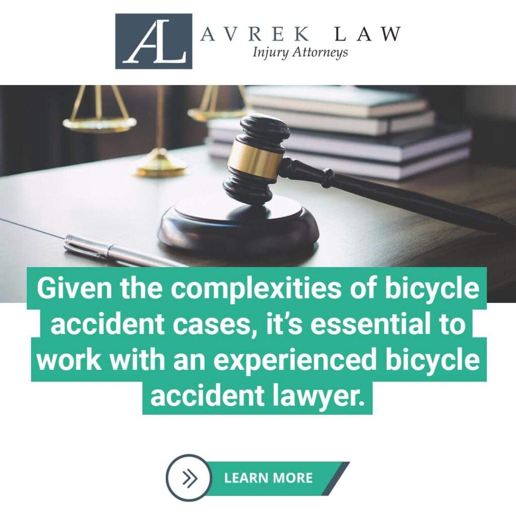 Complexities of bicycle accident cases