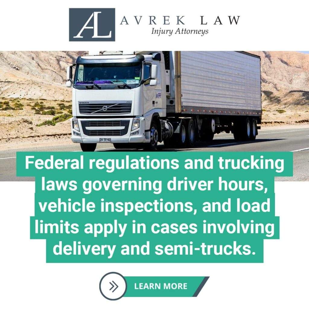 Featured image for Avrek Law Firm Explains Issues of Countering Big Trucking Companies 